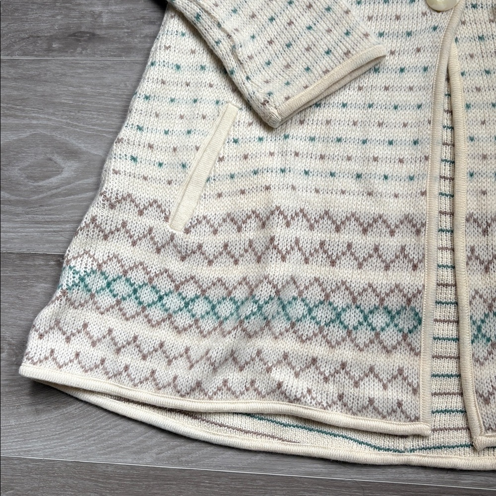 Free People Cozy Cream Hooded Cardigan Sweater - Picture 3 of 9